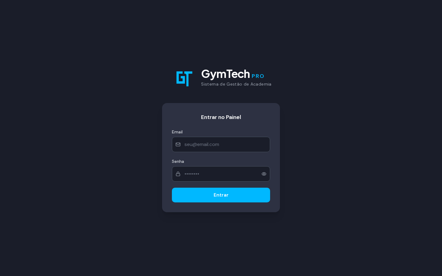 GymTech Pro — SaaS / Fitness